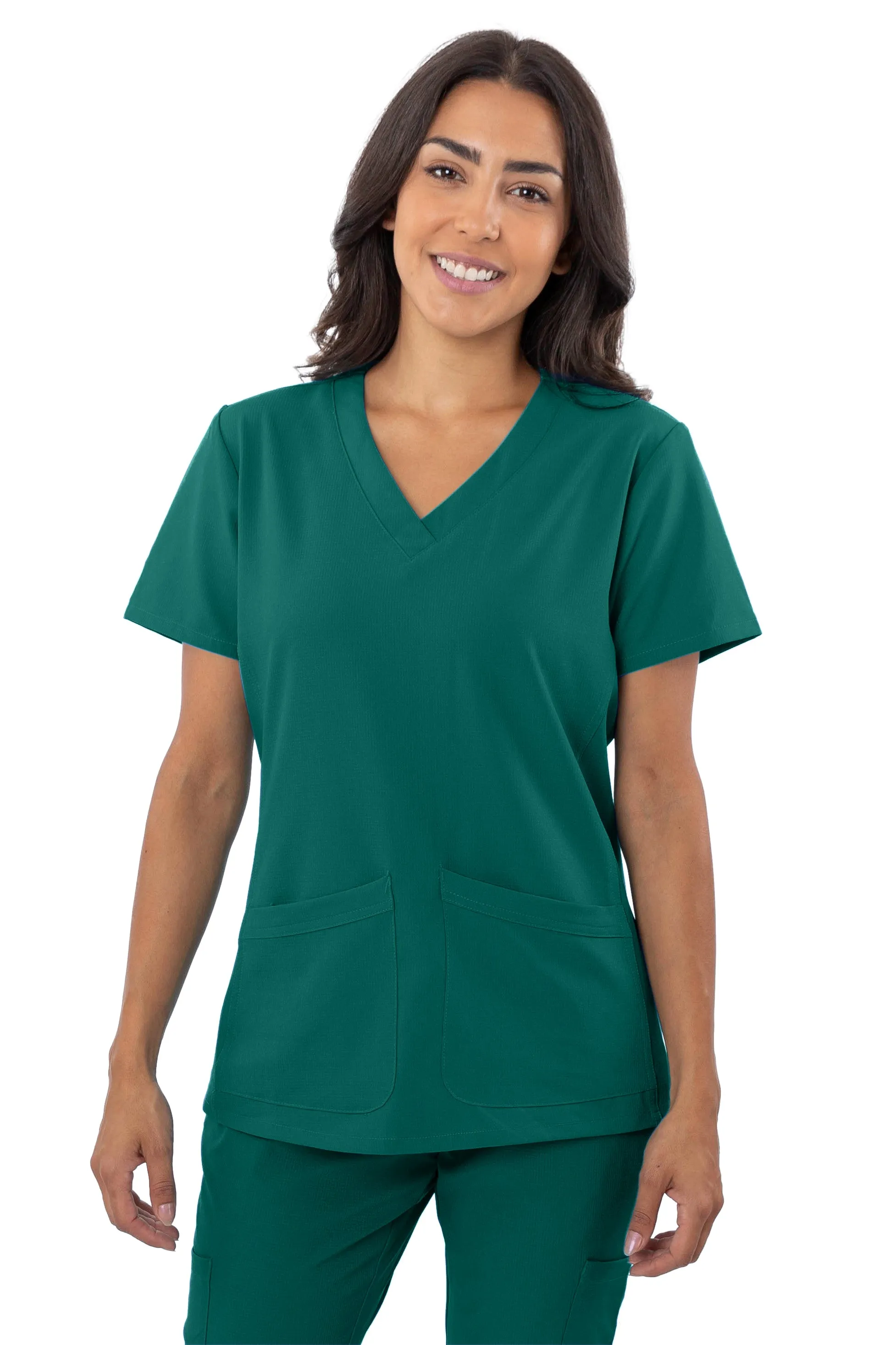1201 GT Women's 4Flex 2-Pocket Scrub Top