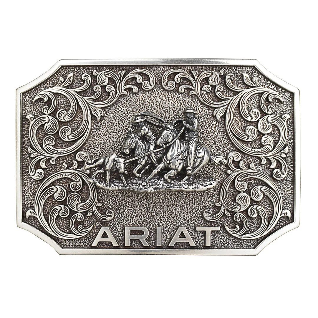 Ariat Team Roper Smooth Edge Belt Buckle