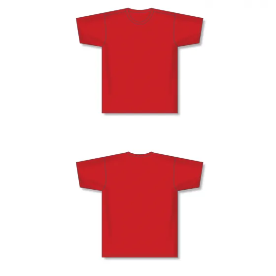 Athletic Knit (AK) V1800L-005 Ladies Red Volleyball Jersey
