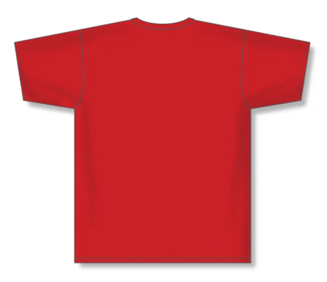 Athletic Knit (AK) V1800L-005 Ladies Red Volleyball Jersey