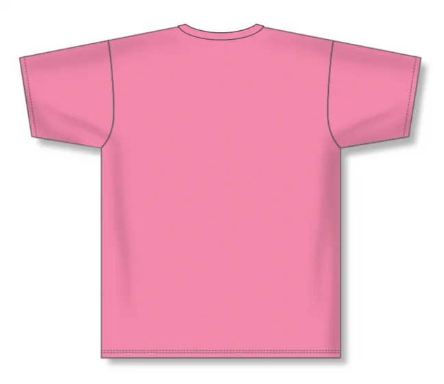Athletic Knit (AK) V1800M-014 Mens Pink Volleyball Jersey