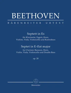 Beethoven - Septet for Clarinet, Bassoon, Horn, Violin, Viola, Violoncello and Double Bass in E-flat major op. 20 - Septet