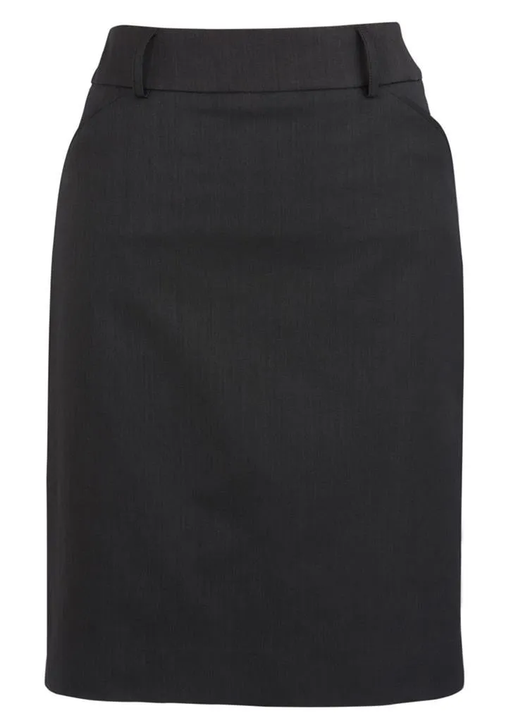 Biz Corporates Womens Cool Stretch Multi-Pleat Skirt (20115)