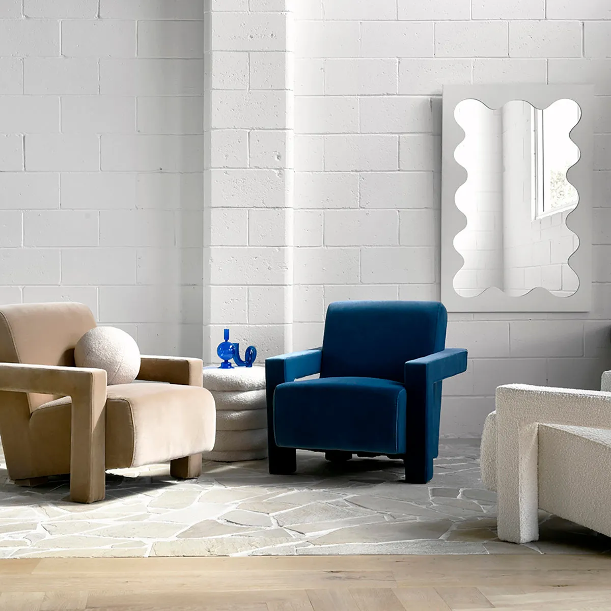 Blaise Velvet Armchair