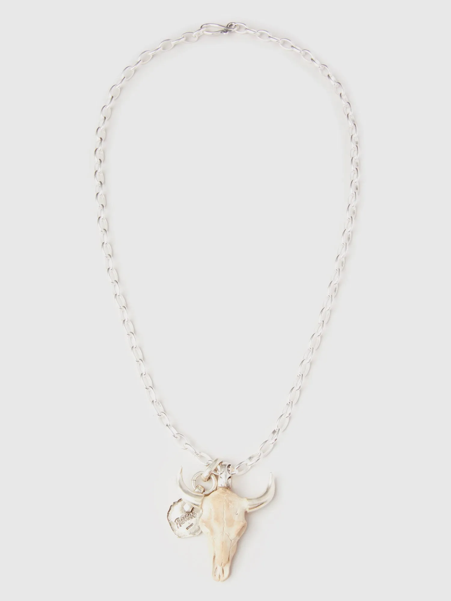 Buffalo Pendant in Silver