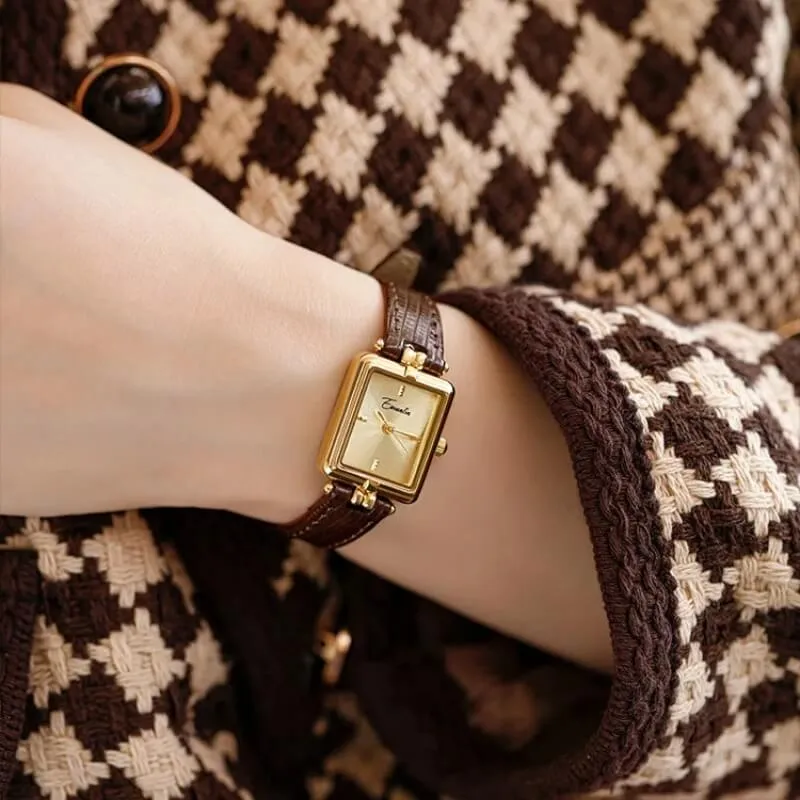 Caroline Golden Watch