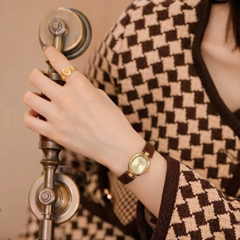 Caroline Golden Watch