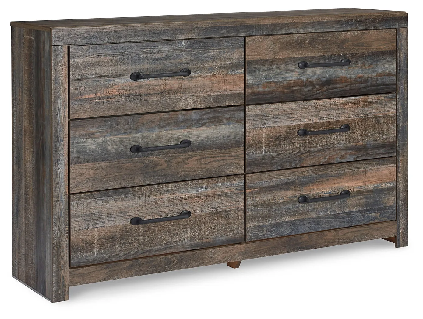 Drystan Queen Panel Bed with Dresser and Nightstand in Multi