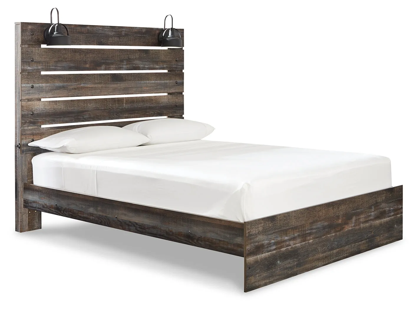 Drystan Queen Panel Bed with Dresser and Nightstand in Multi
