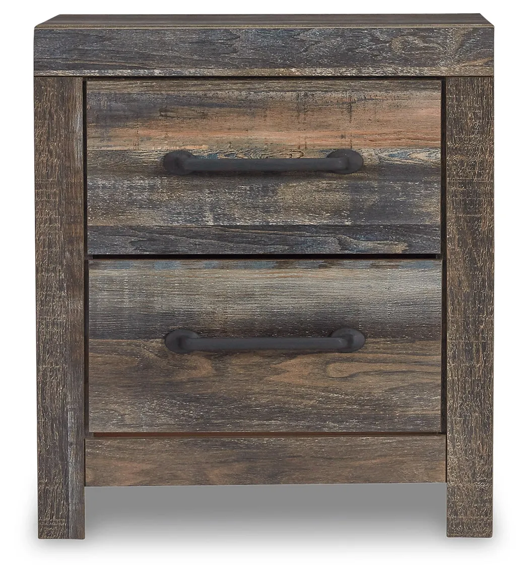 Drystan Queen Panel Bed with Dresser and Nightstand in Multi