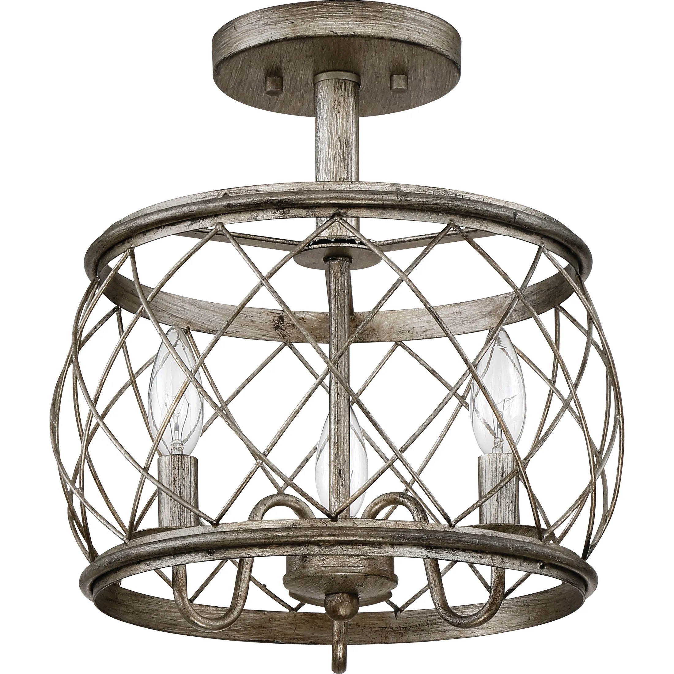 Dury Semi Flush Mount