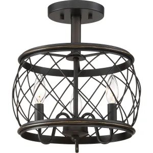 Dury Semi Flush Mount