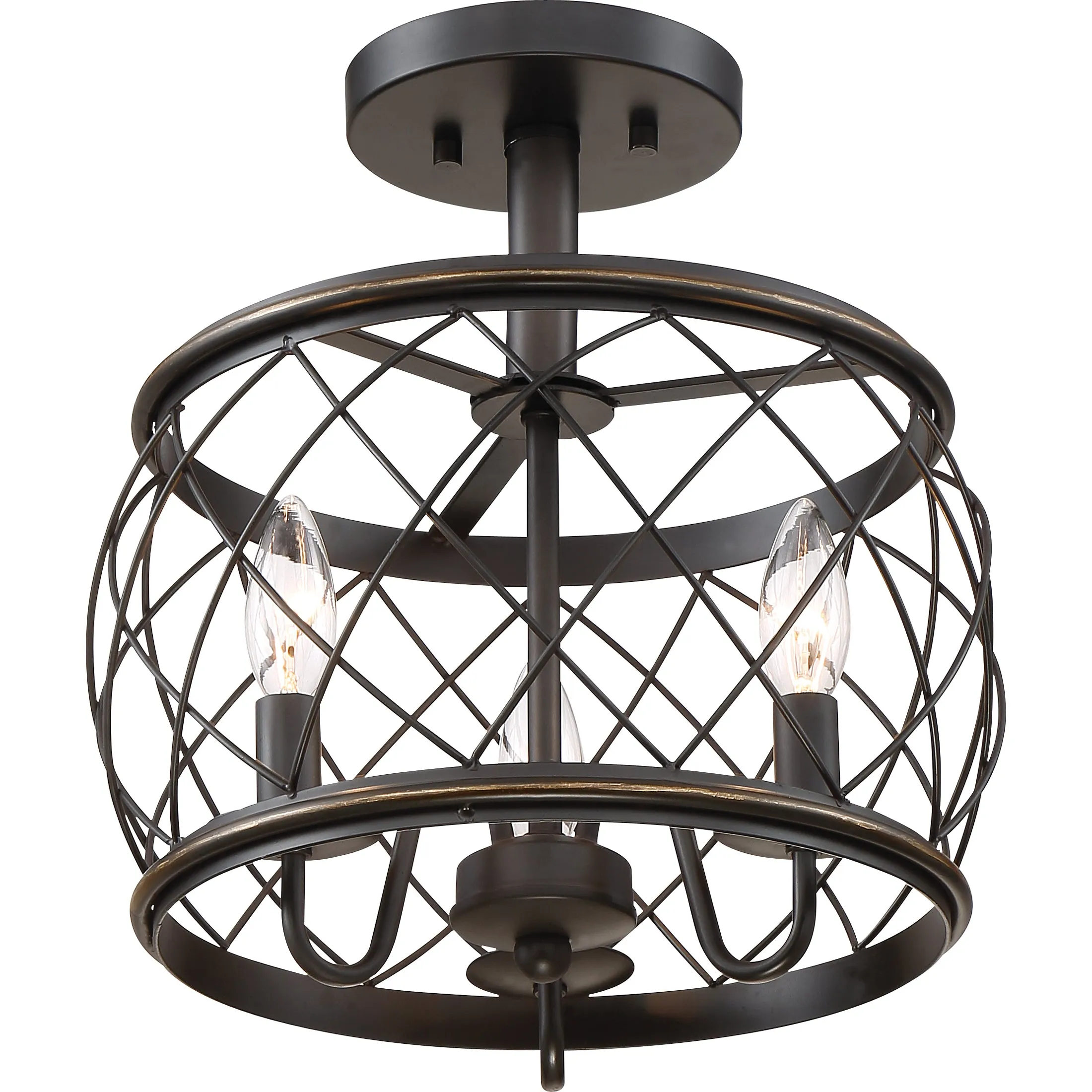 Dury Semi Flush Mount