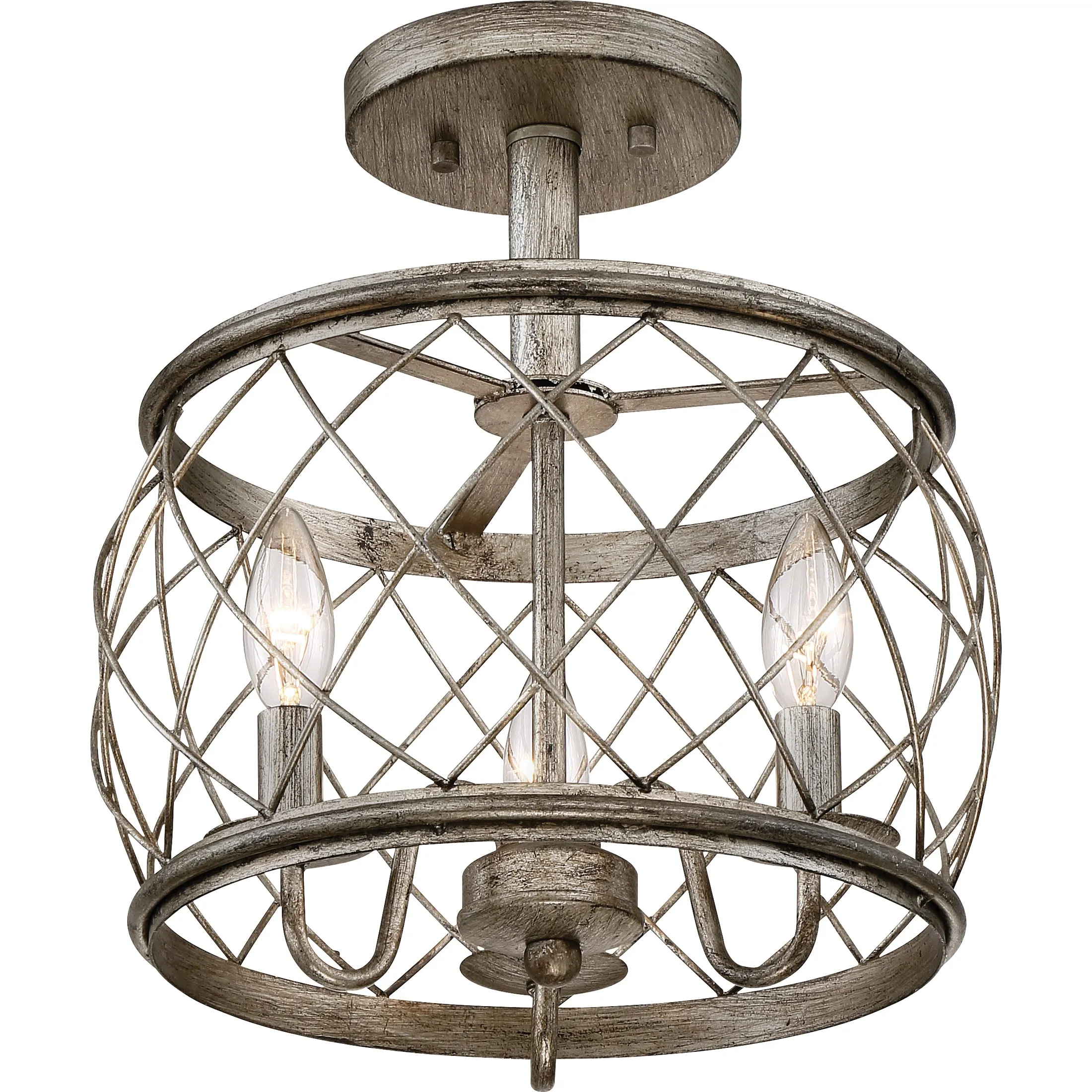 Dury Semi Flush Mount