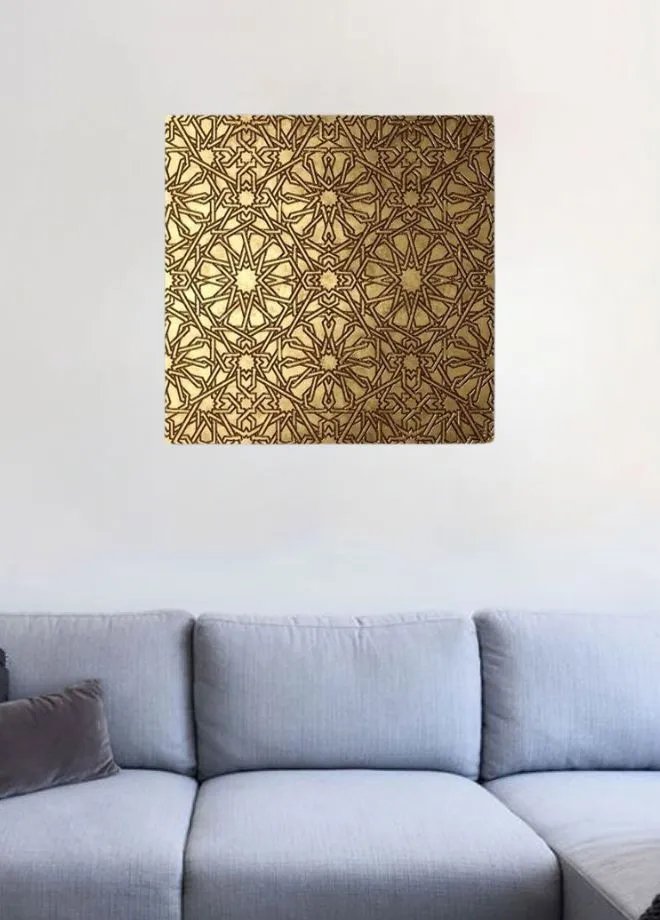 Elegant Hand-Painted Wall Art for Living Room & Bedroom – Canvas Wall Decor for Office Decoration