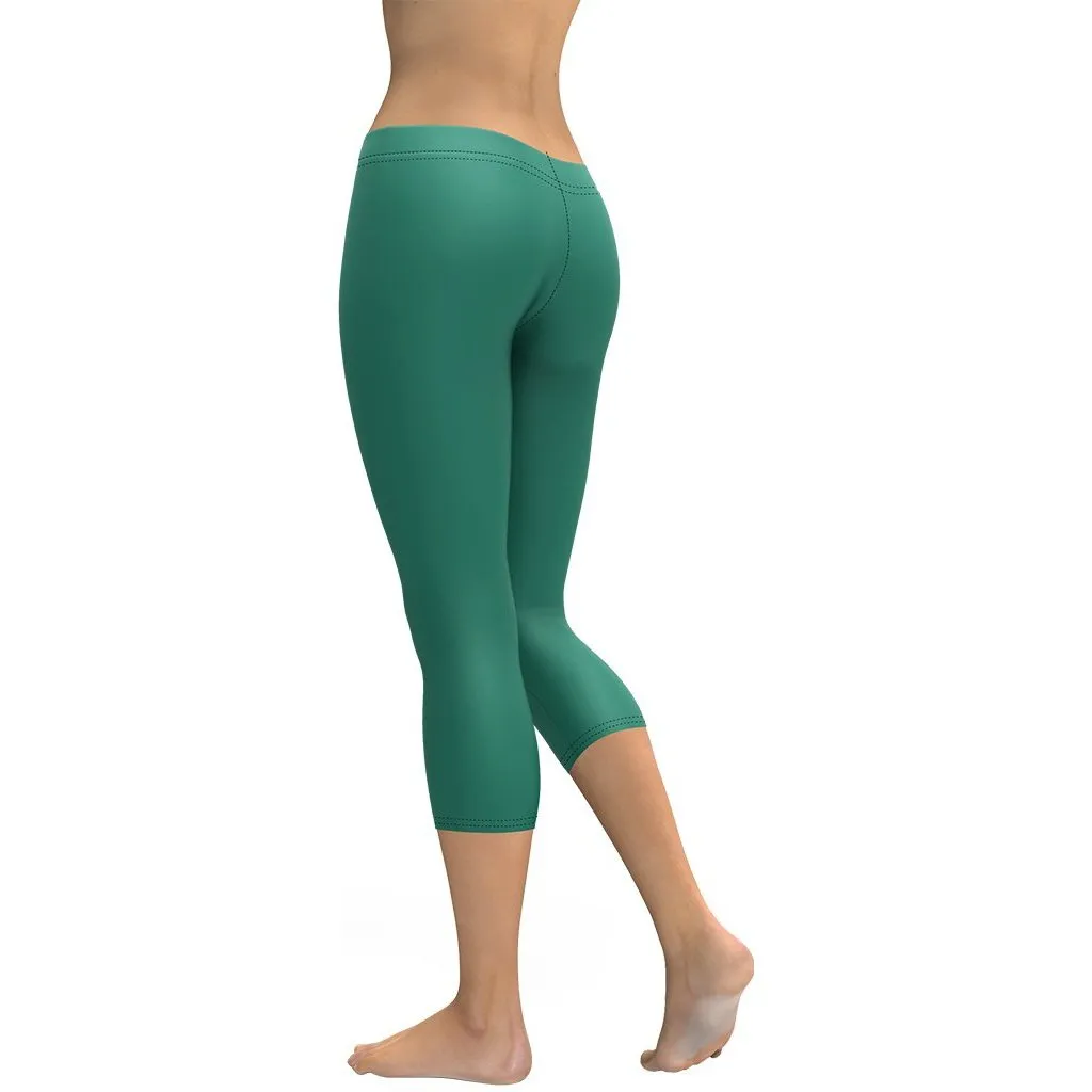 Emerald Green Capris