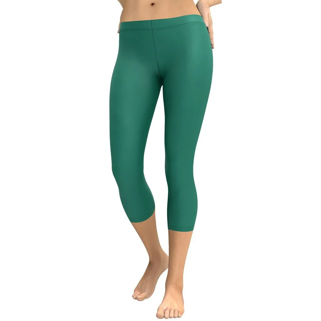 Emerald Green Capris
