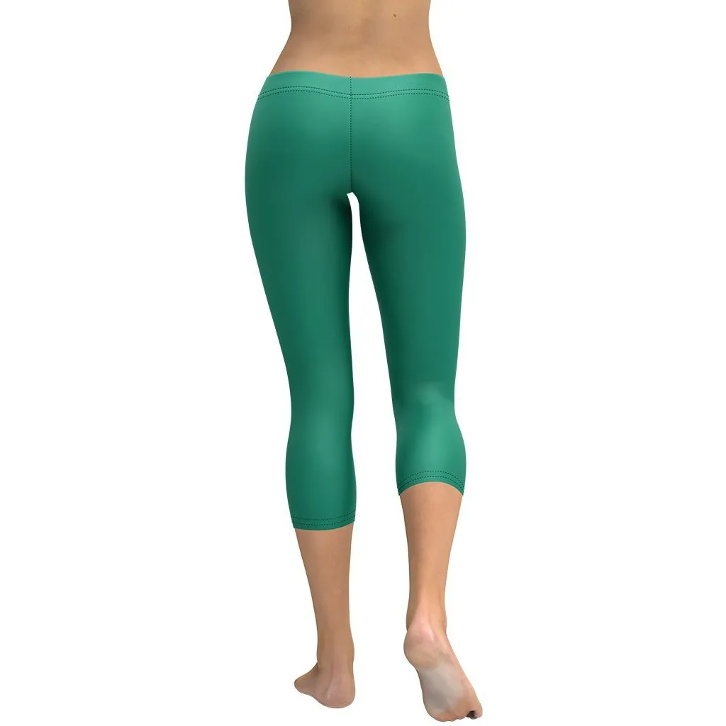 Emerald Green Capris
