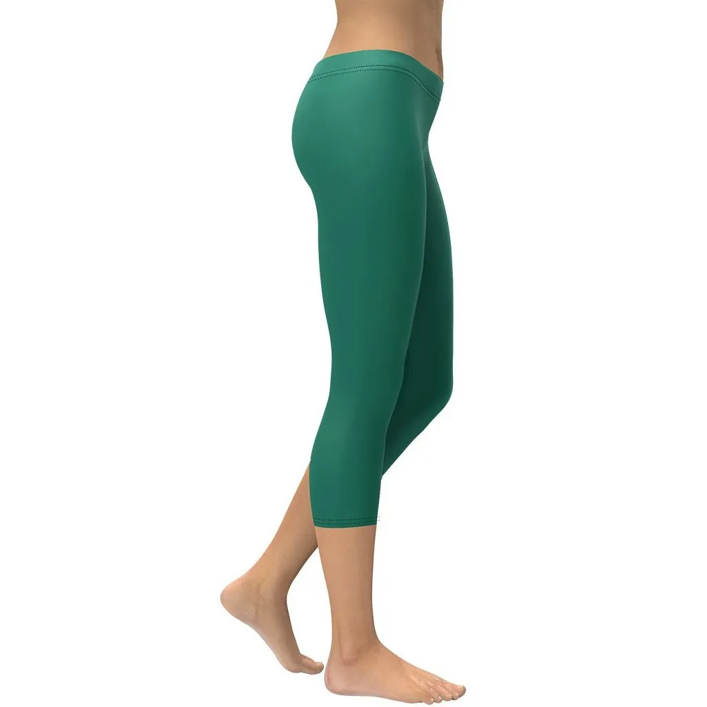 Emerald Green Capris