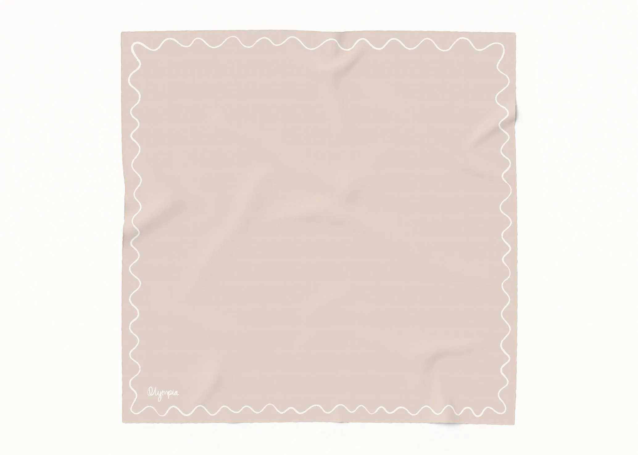 Emilia Dried Petal Silk Cotton Scarf - 54x54cm