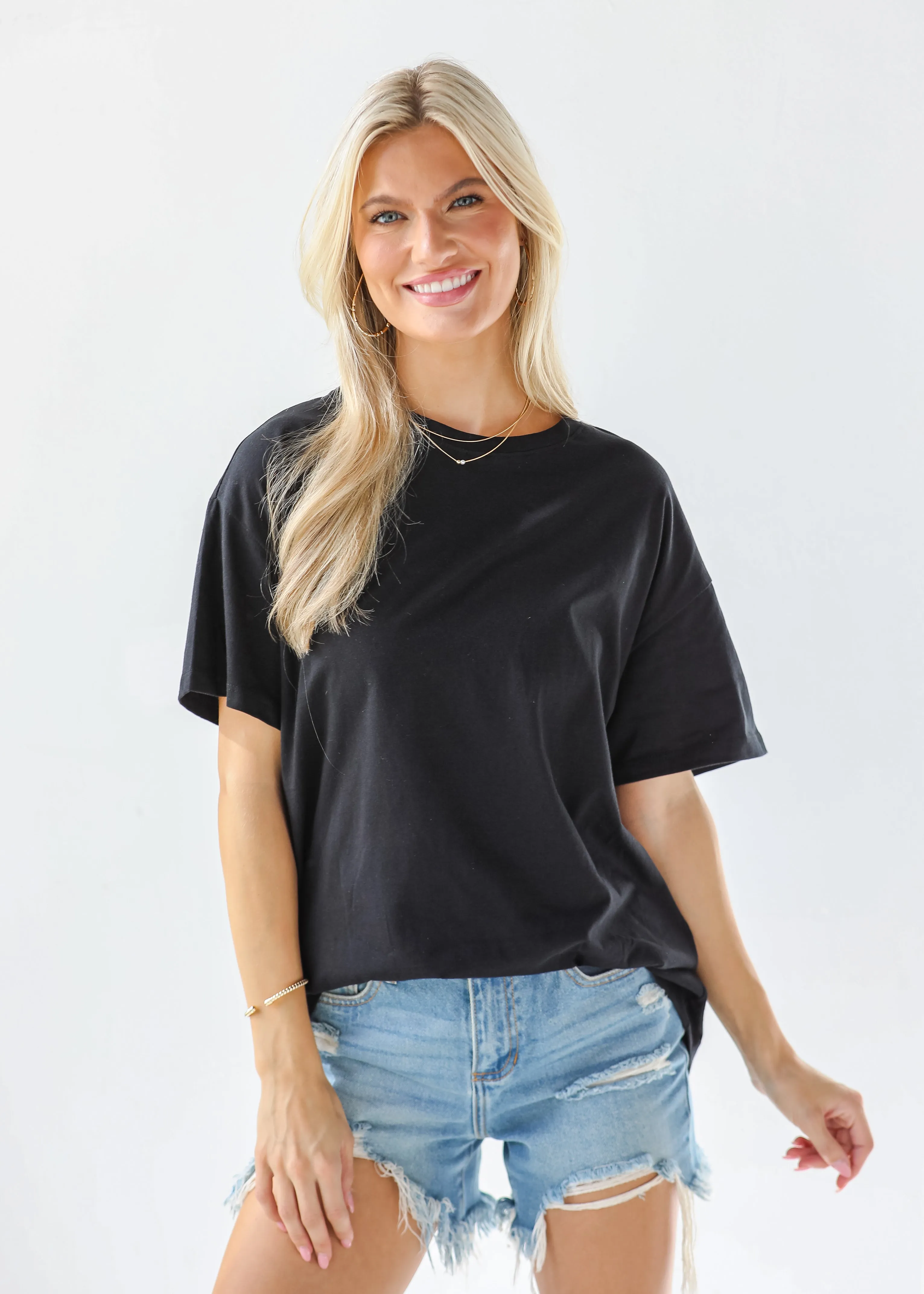 FINAL SALE - Stella Oversized Tee - DU DEAL