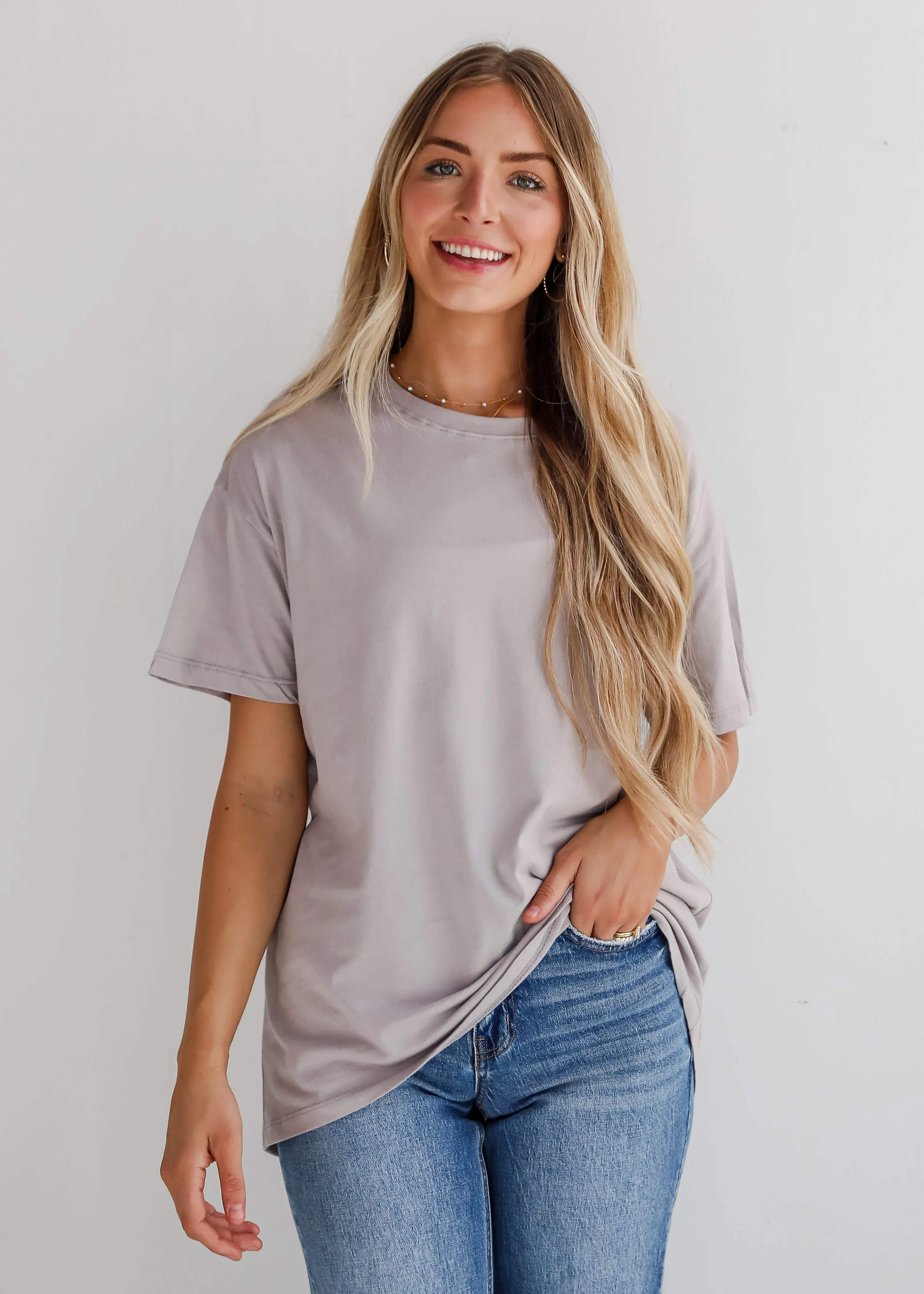FINAL SALE - Stella Oversized Tee - DU DEAL