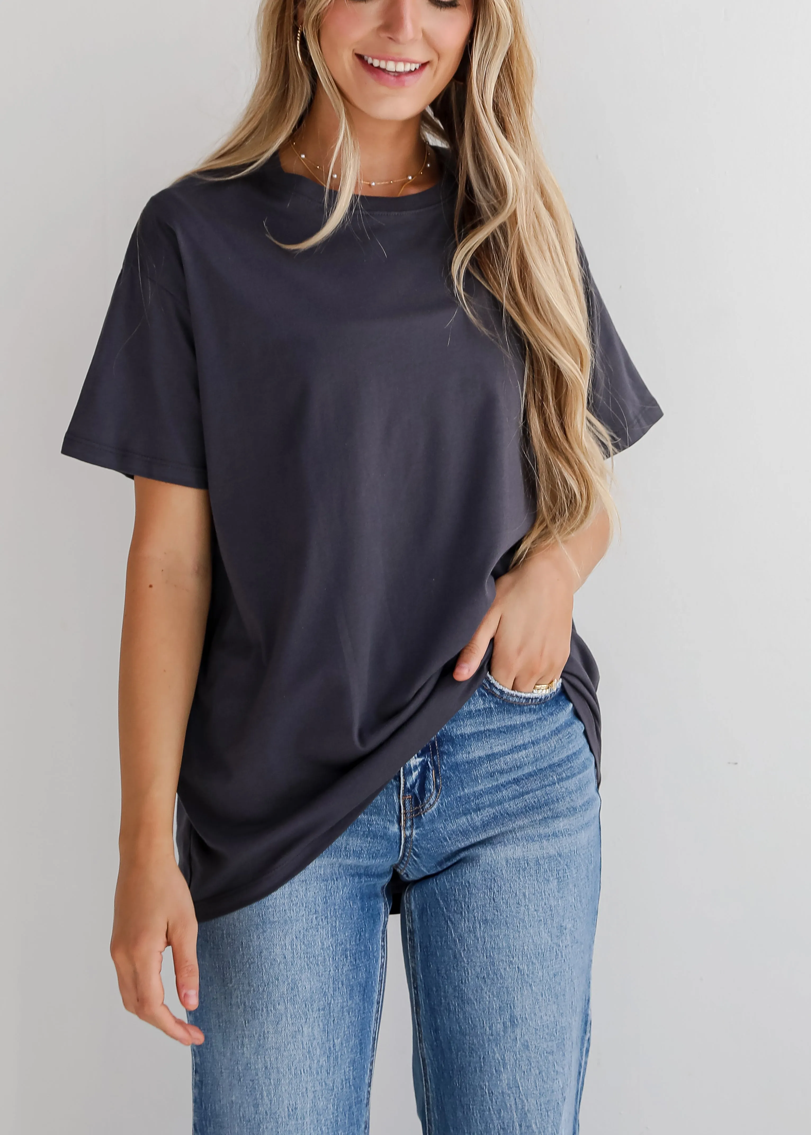 FINAL SALE - Stella Oversized Tee - DU DEAL