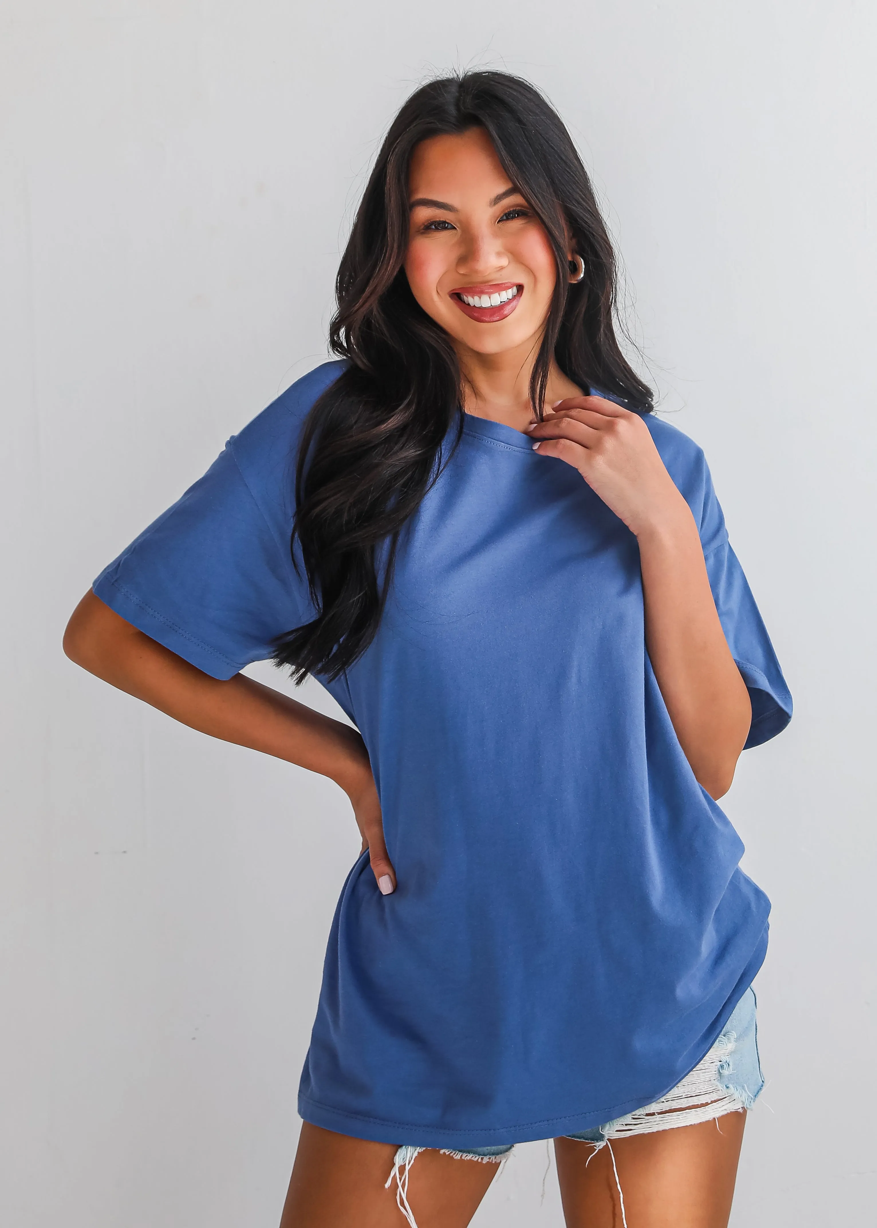 FINAL SALE - Stella Oversized Tee - DU DEAL