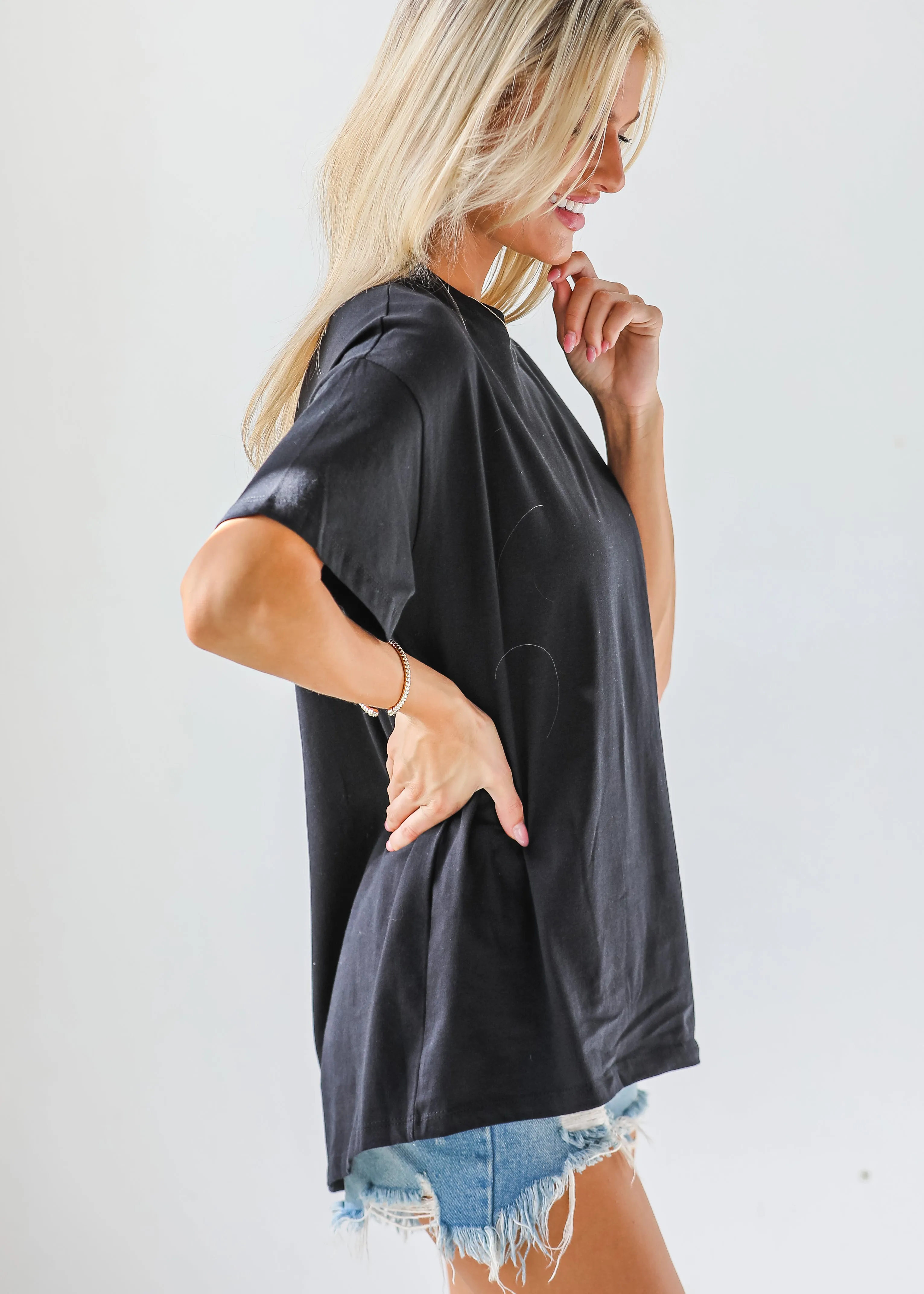 FINAL SALE - Stella Oversized Tee - DU DEAL