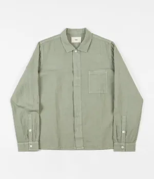 Folk Patch Shirt - Washed Green