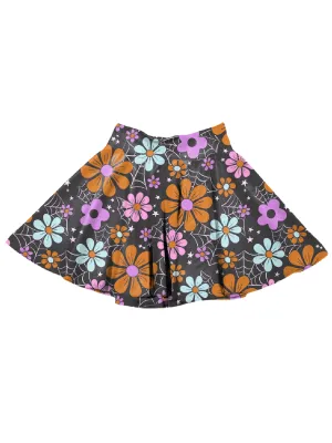 Girls Halloween Skater Skirts - Spooky Cute