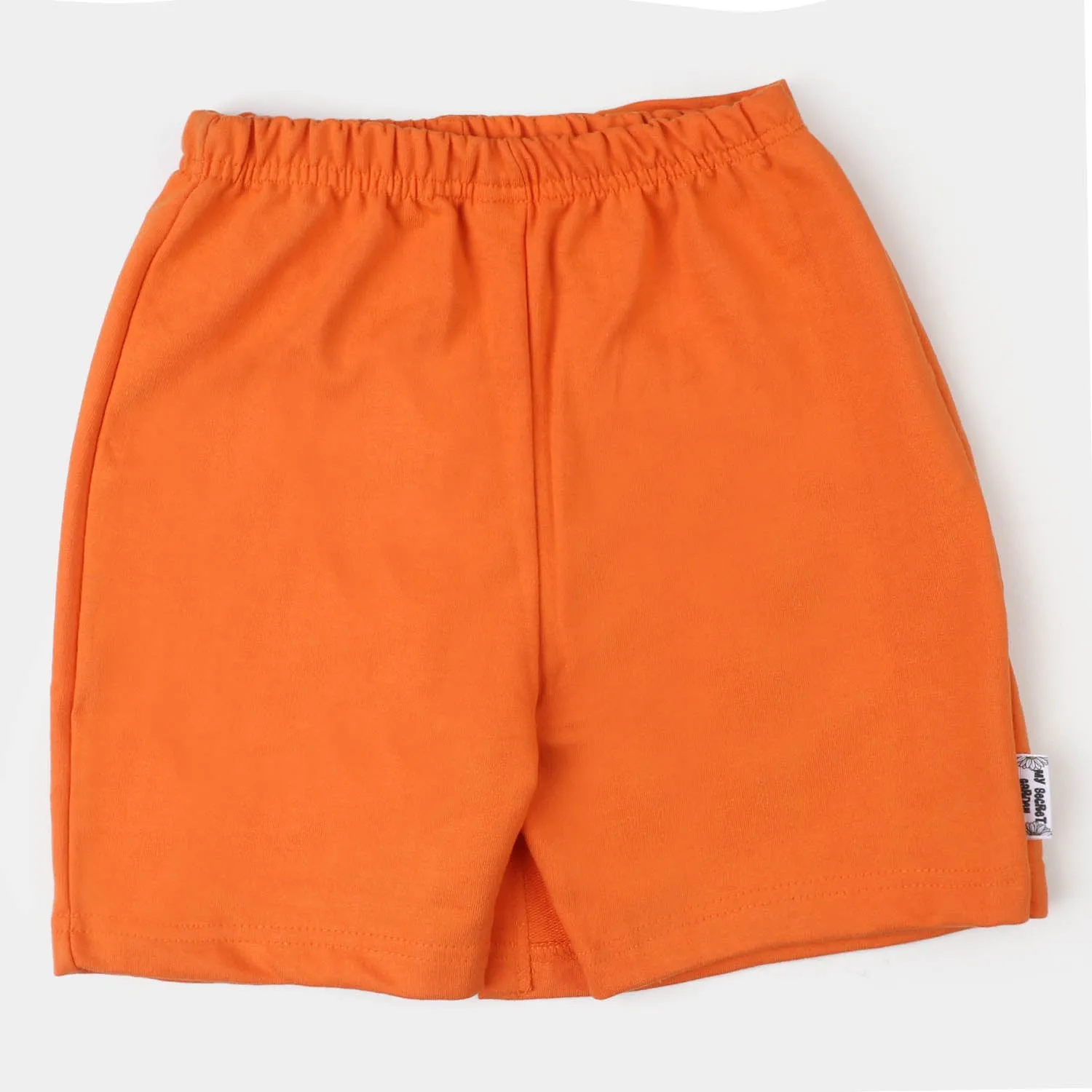 Girls Short Floral - Orange