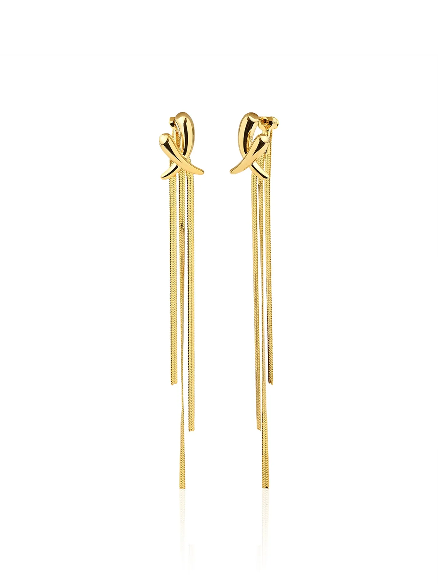 Graceful Chain Drop earrings