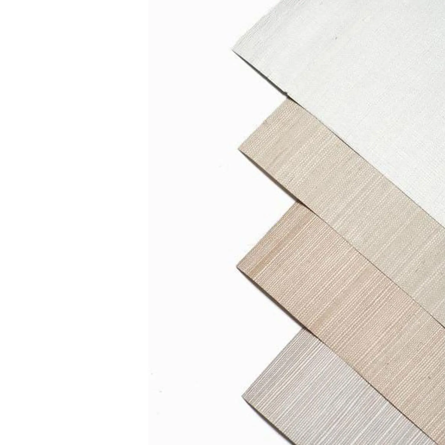 Grasscloth Wallpaper in Pearl