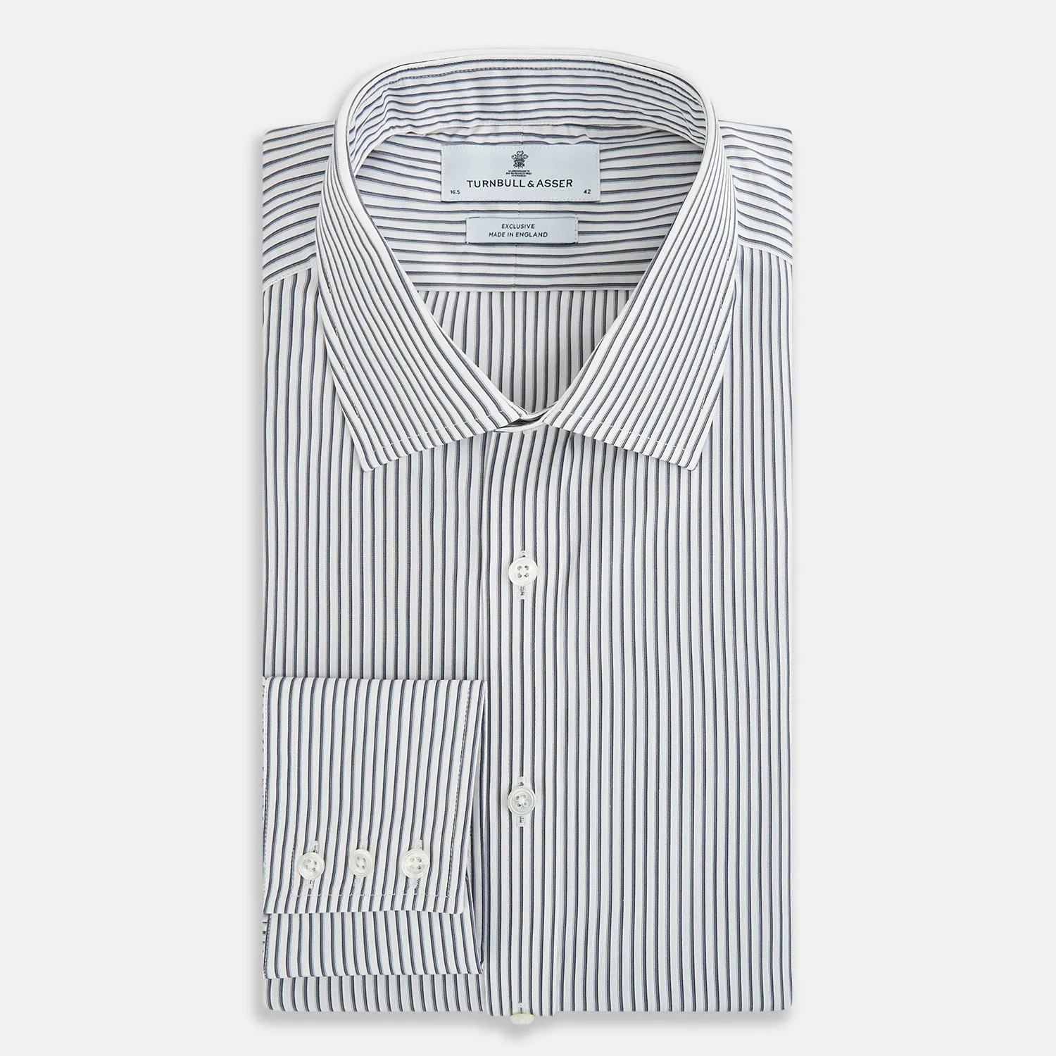 Grey Multi Stripe Mayfair Shirt