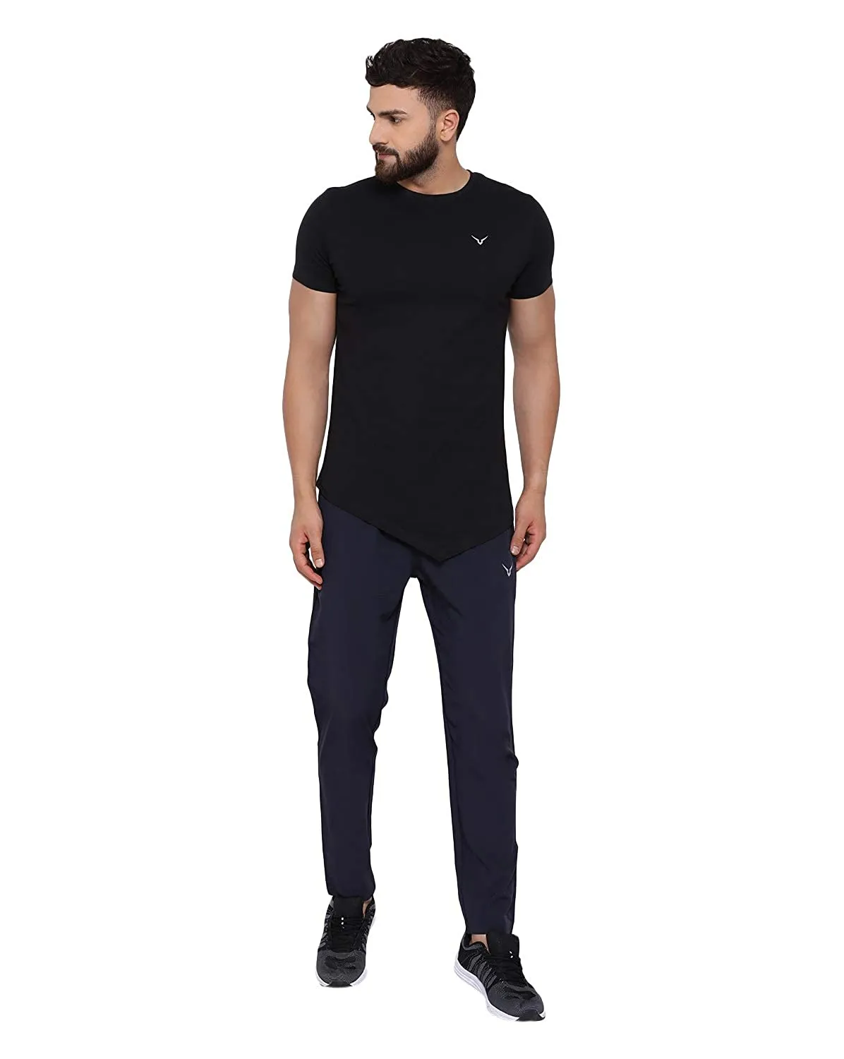 Invincible Men’s Slim Fit Asymmetrical T-Shirt