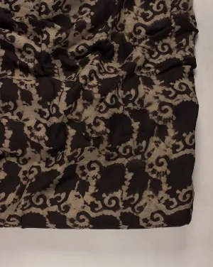 Kashish Hand Block Twill Rayon Fabric