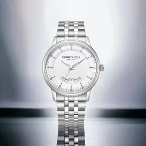 Kenneth Cole New York - KCWGH2221201 - Stainless Steel Wrist Watch for Men