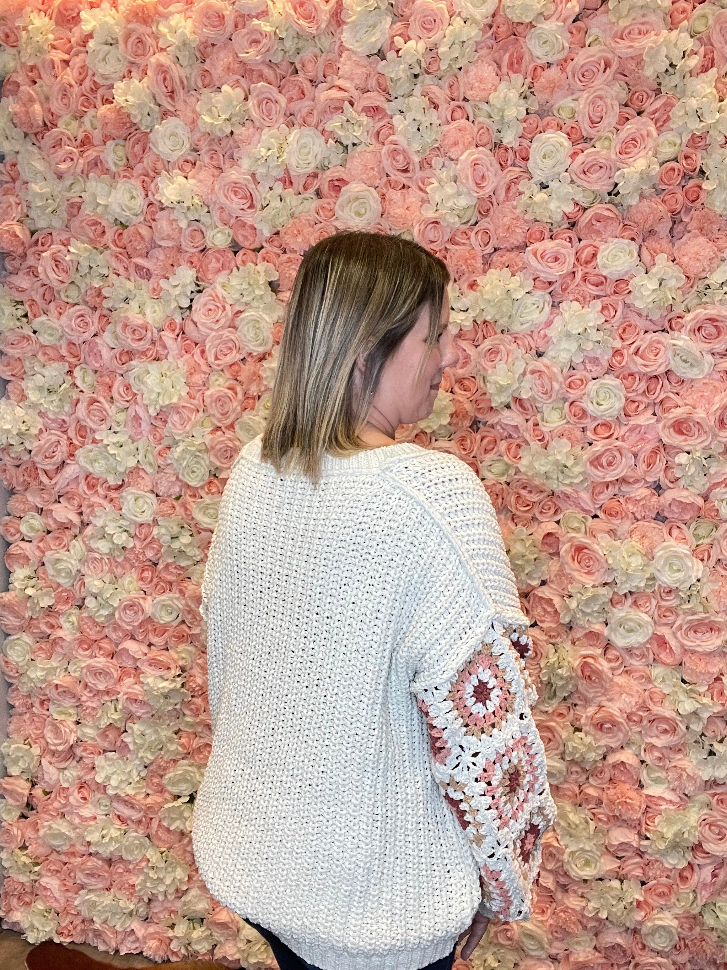 Laney Chenille V-Neck Sweater