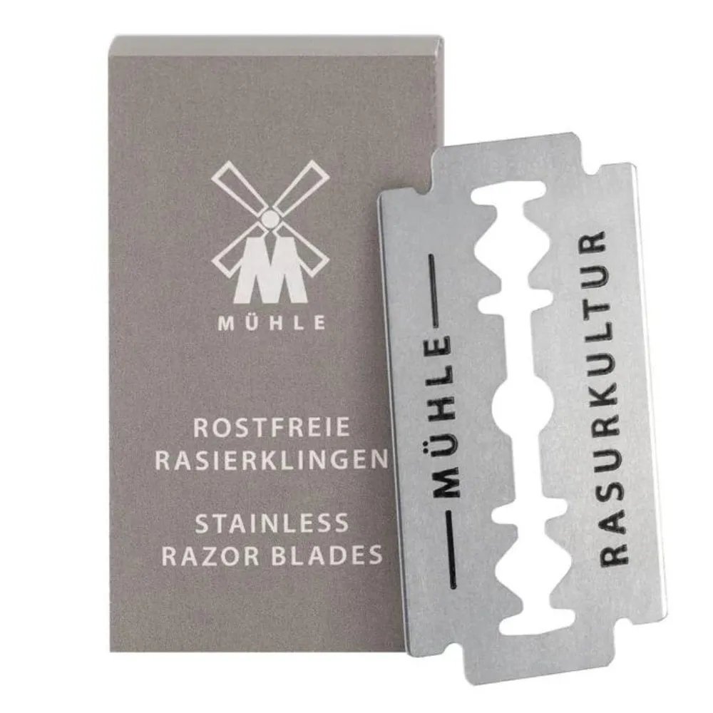 Muhle Stainless Steel Double Edge Blades (50)
