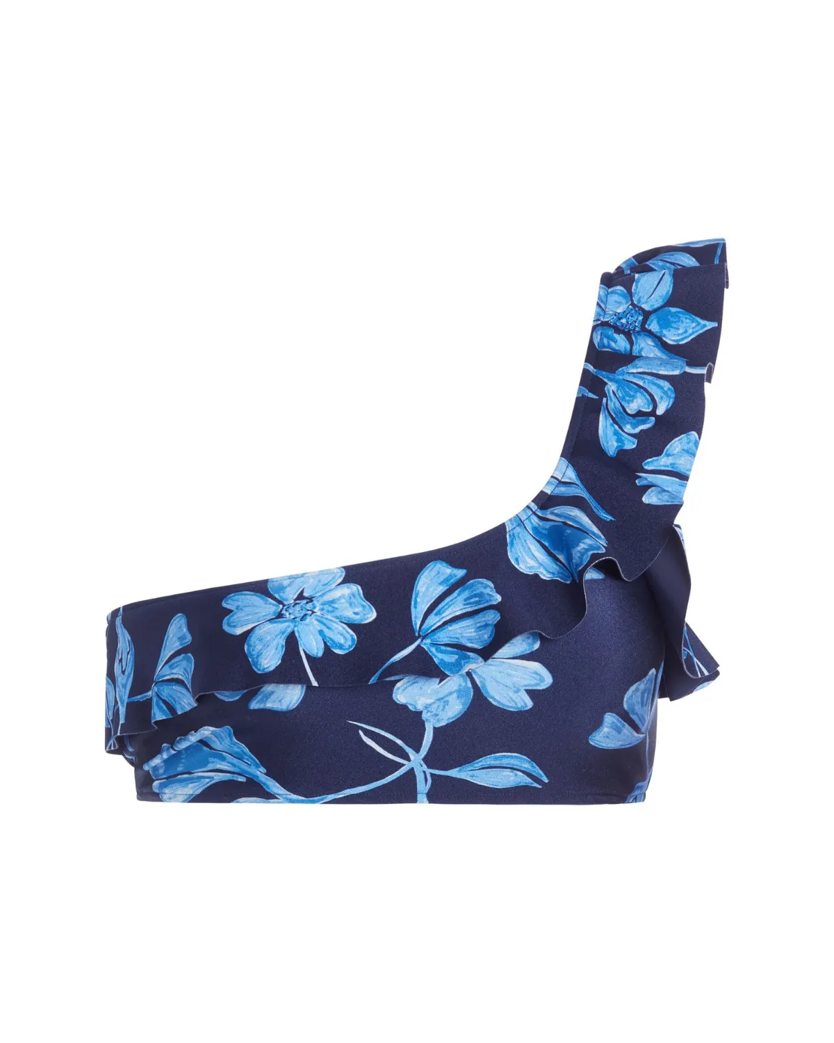 Nightflower One Shoulder Bikini Top