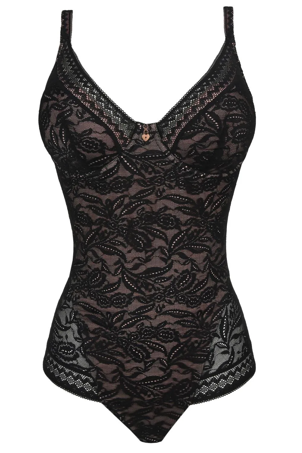 Prima Donna Twist Palermo Bodysuit, Black (0442096)