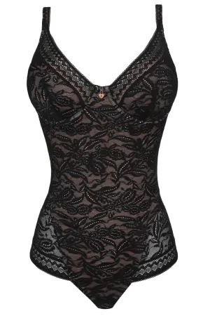 Prima Donna Twist Palermo Bodysuit, Black (0442096)
