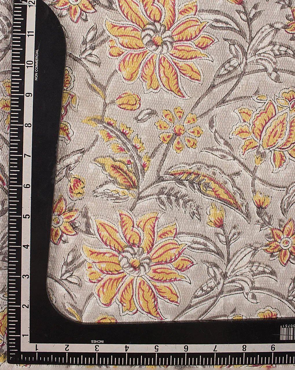 Rapid Hand Block Dobby Rayon Fabric