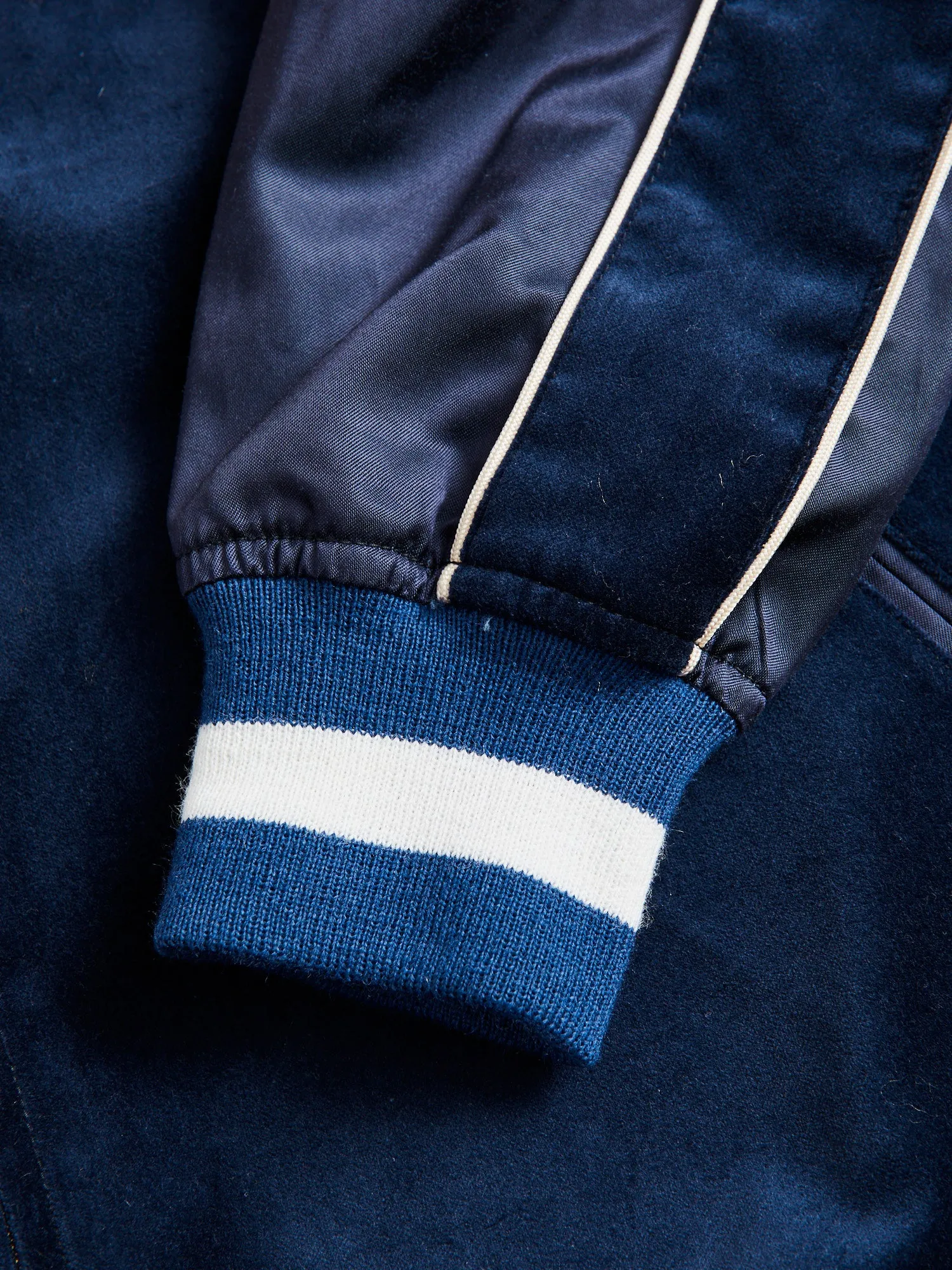 Reversible Souvenir Jacket in Navy