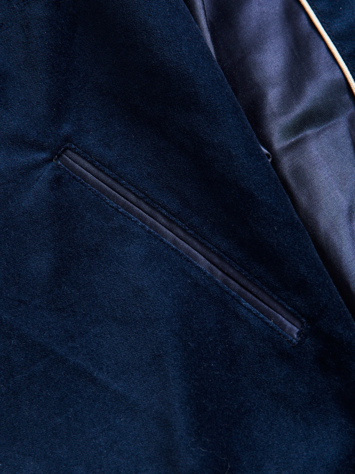 Reversible Souvenir Jacket in Navy
