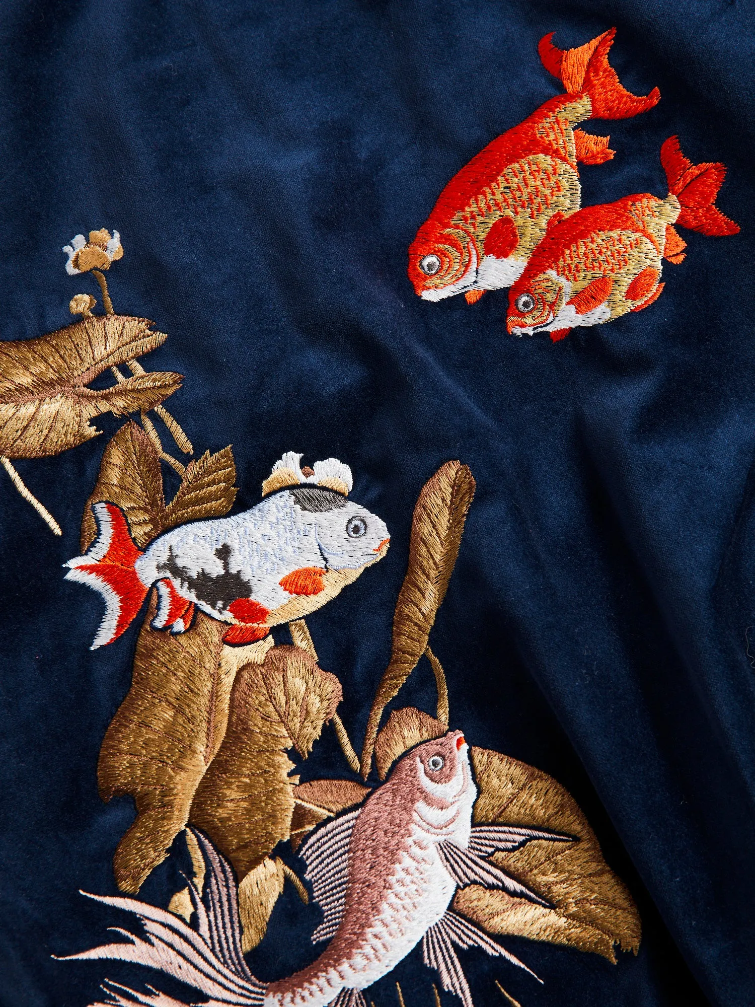 Reversible Souvenir Jacket in Navy
