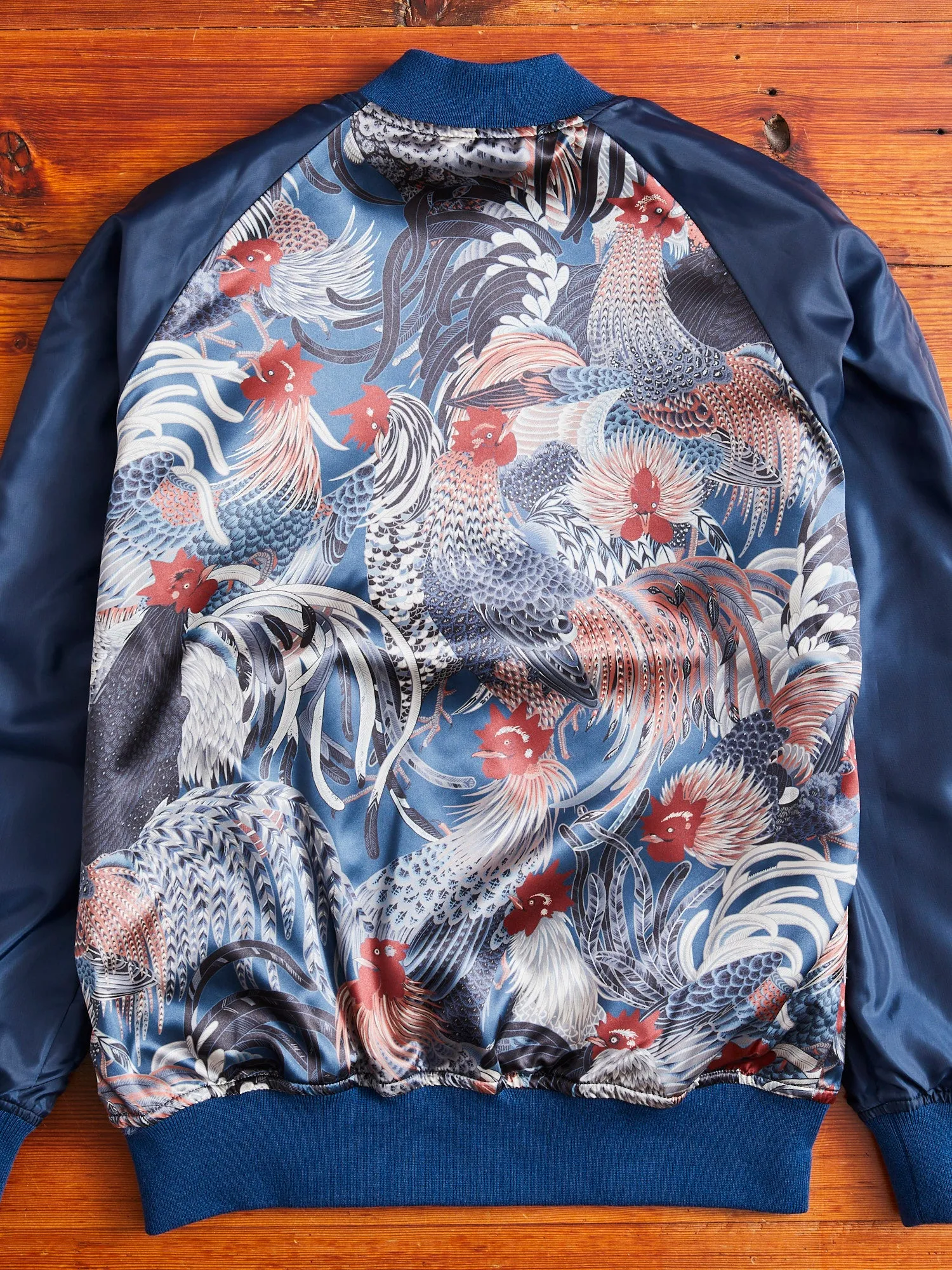 Reversible Souvenir Jacket in Navy