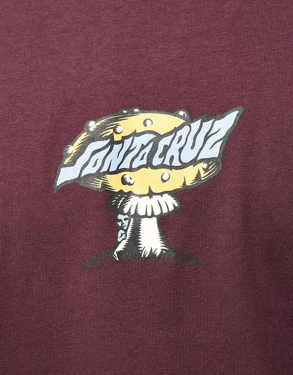 Santa Cruz Winkowski Alien Creep T-Shirt - Blackcurrant