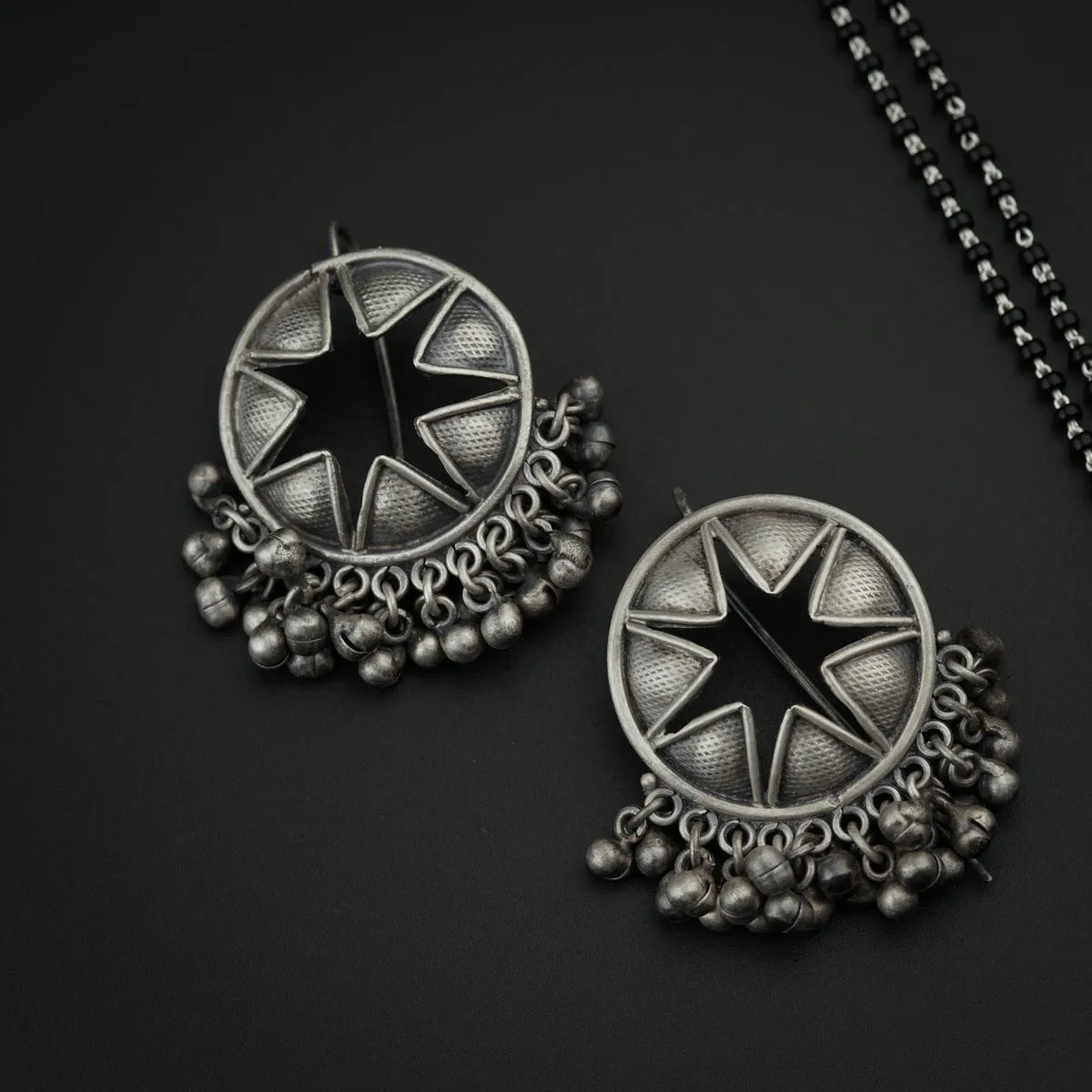 Signature Aadyaa Chakra Ghungroo Mangalsutra Set